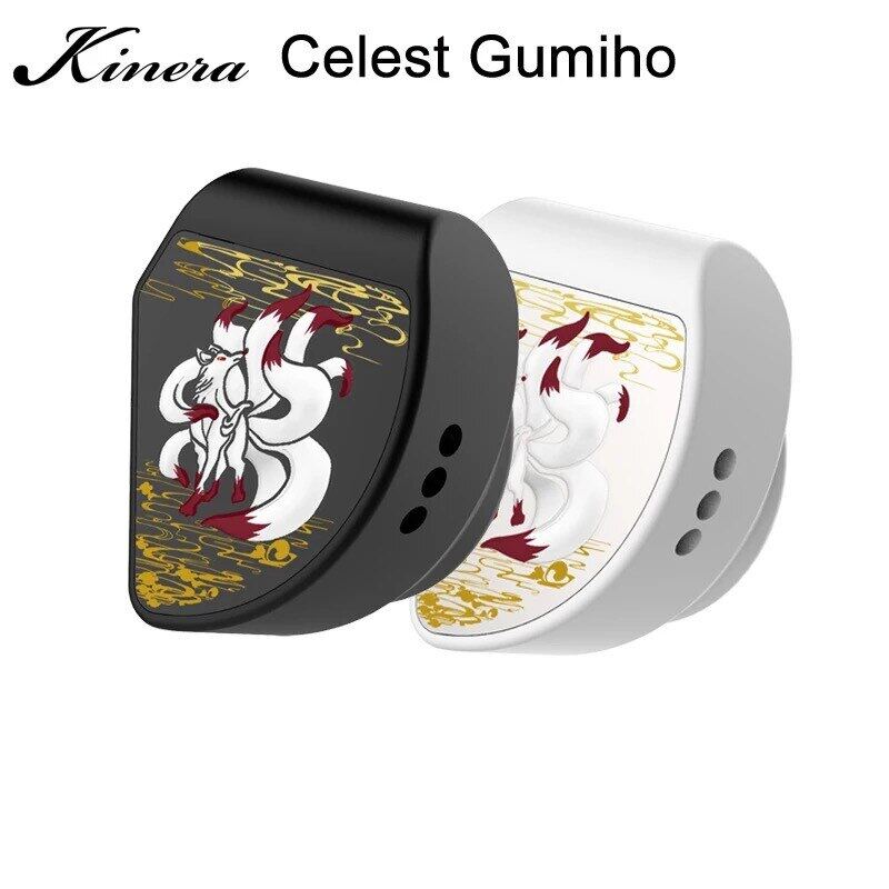Celest Gumiho 10mm Square Planar Driver + BA Hybrid Hifi Music Monitor Studio Audiophile Sports Bass In-Ear Earphones